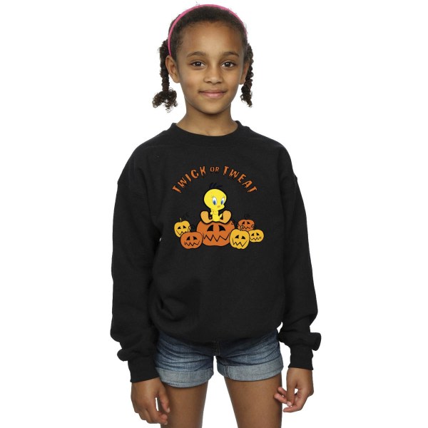 Looney Tunes Girls Twick Or Tweat Sweatshirt 3-4 år Sort Black 3-4 Years