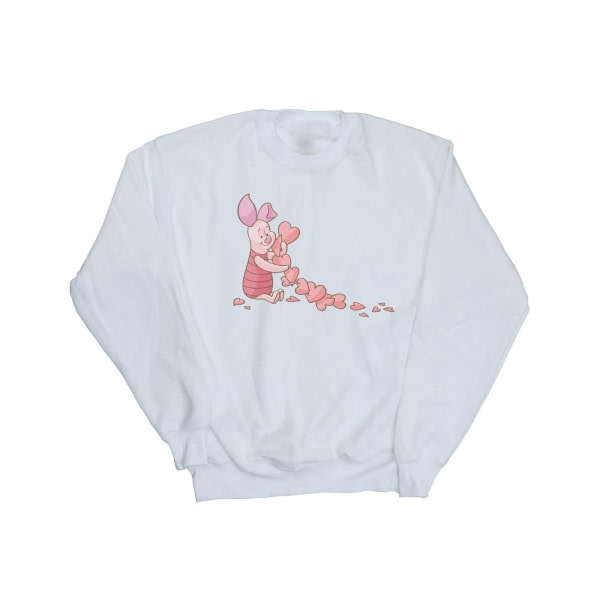 Sweater til Disney-piger Peter Plys Bamse Hjertekæde Hvid 5-6 år