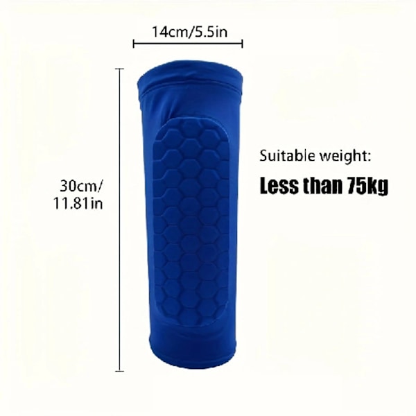 Fodboldbeskyttere til børn, Skibeskyttelse, Fodboldbeskyttere blue-XF2- blue L