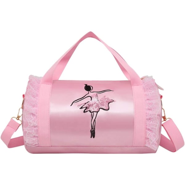 Balerinalaukku tytöille Pinkki (lyhyt lanka), Olkalaukku Messenger Sp