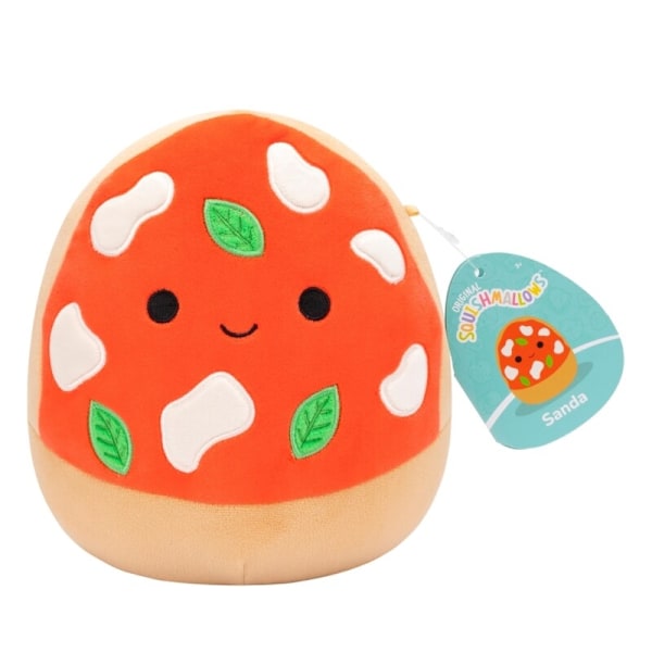 Squishmallows 19cm Sanda Margherita Pizza Multicolor multifärg