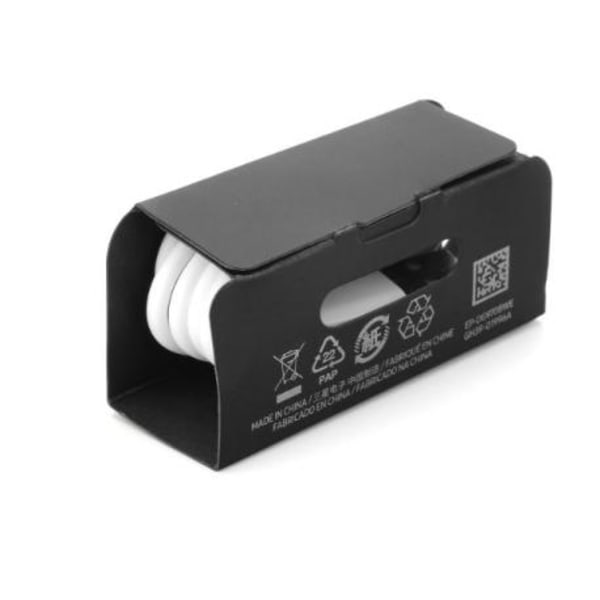 To (2) stk. originale Samsung USB-C datakabler til opladning white