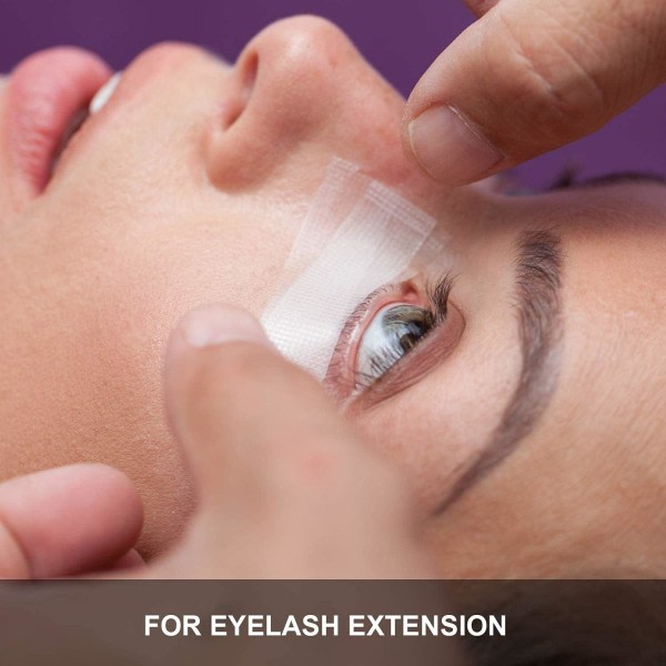 Ögonfranstejp, 8 rullar PE mikroporös medisinsk tejp for ögonfransförlengning for lösögonfranssplåster Makeup-verktøy