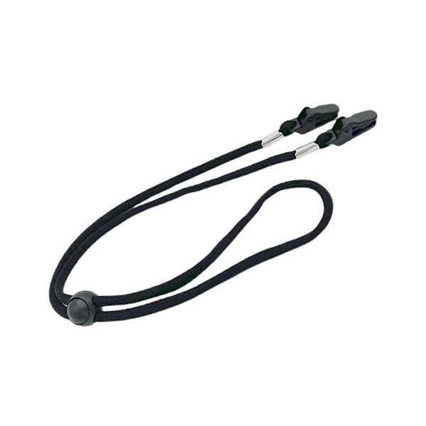 4 st Hatthållare Hatt Hakband SVART black