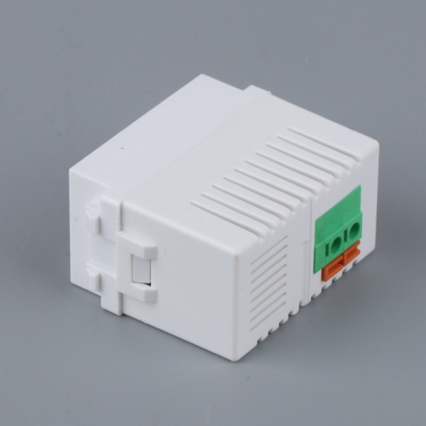 USB-strømforsyningsmodul 220V 5V Transformator Bryteradapter Hvit