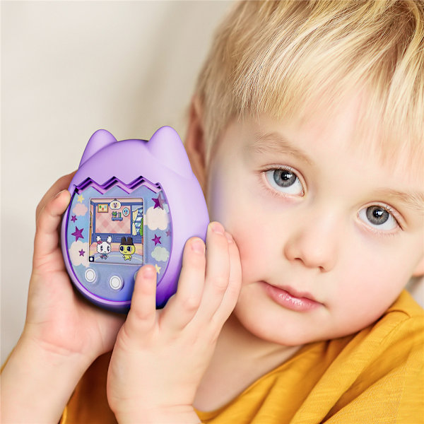 Mordely-kotelo yhteensopiva Tamagotchi Pix Virtual Pet -pelilaitteelle purple