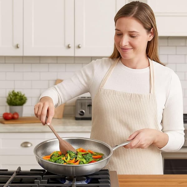 Titanium Stekepanne 100 % Non-Stick Belegg Sunn Matlaging