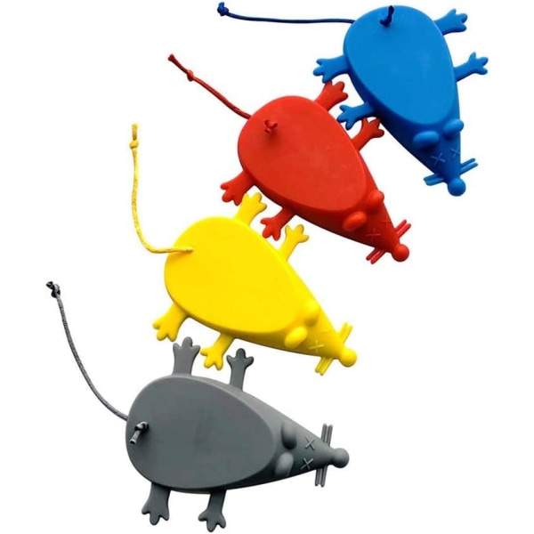 Universal silikone dørstop til mus (4 farver)