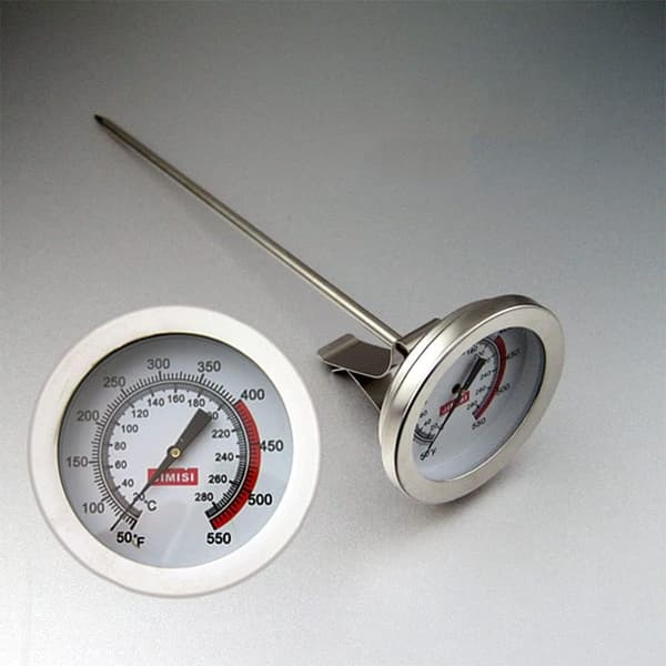 Køkkentermometer Rustfrit Stål Kød BBQ Grill Ryger Sonde