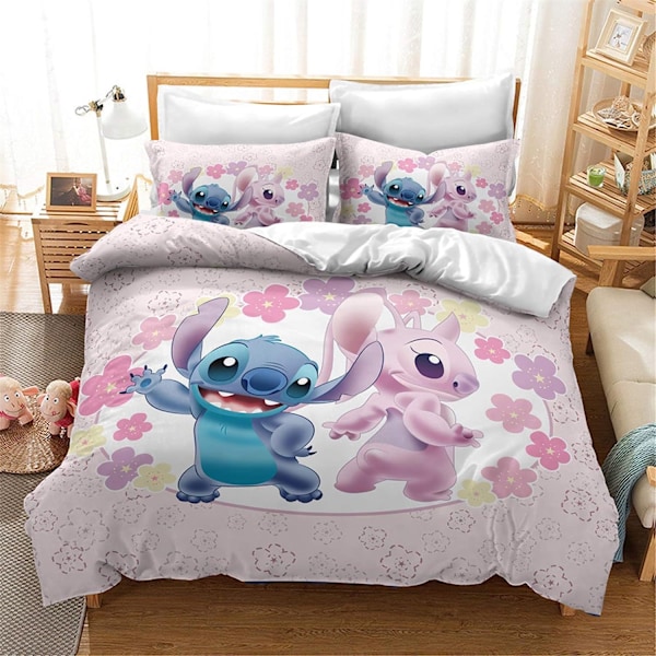 Stitch 3D Vuodevaatteet 150x200 Peitto 6