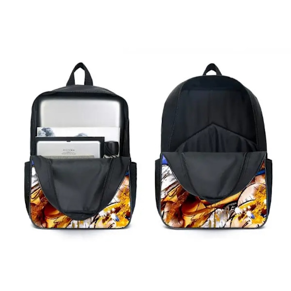 3 st 3D-tryckt Super SONIC Ryggsäck Axelväskor Etui TC-06
