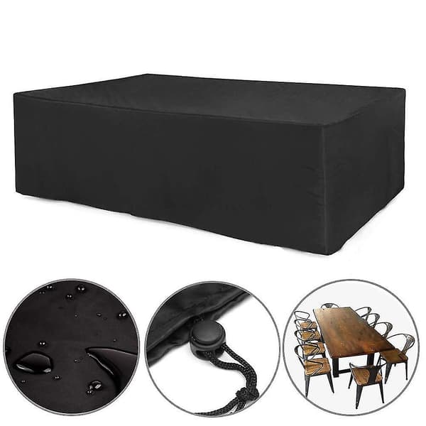 Solsikke Lyslenke med Solcellepanel for Utendørsbruk black 200x200x85cm
