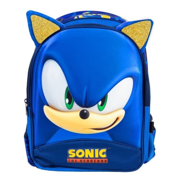Sonic skole rygsæk 3d design