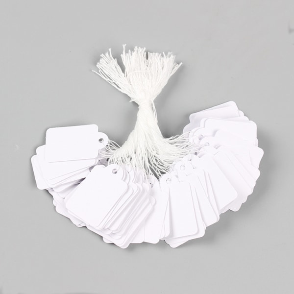 Pakke med 500 (35 x 22 mm) hvite merkelapper prislapper prislapper-FF-