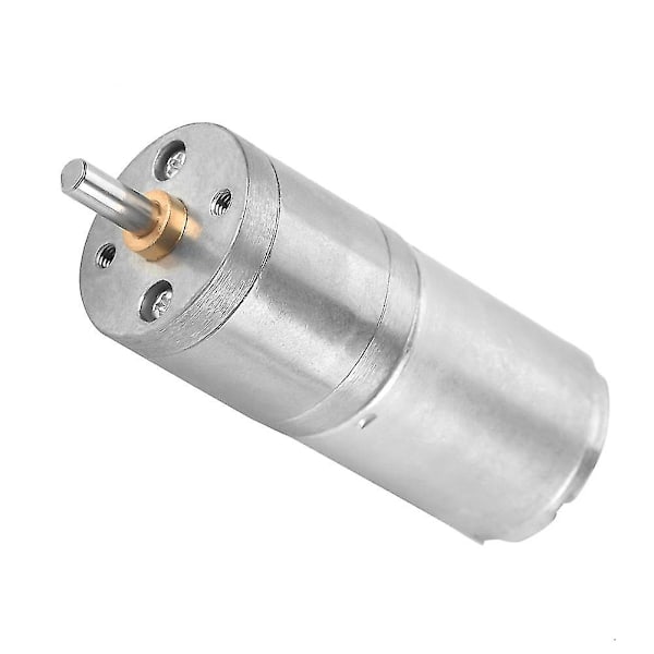 1 stk 25 mm DC 12V 25ga-370 lavhastigheds metal gear motor til elektronisk lås 400RPM