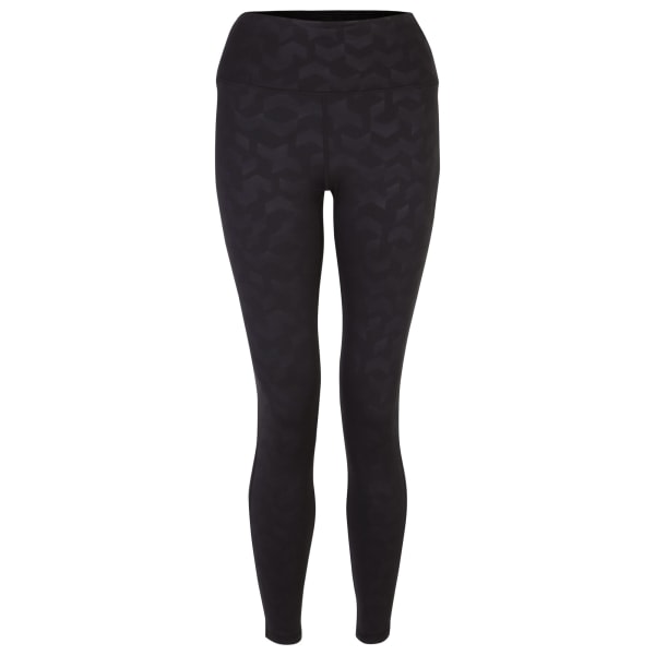 Dare 2B naisten/naisten vaikutusvaltaiset Chevron leggingsit 14 UK musta musta 14 UK
