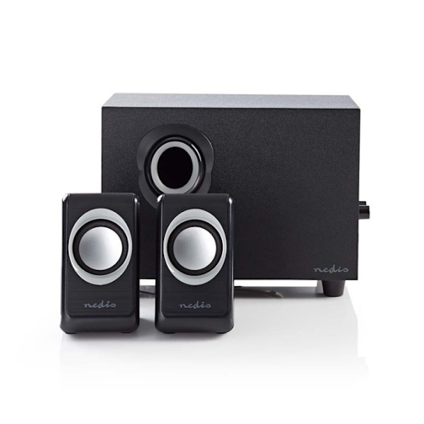 Nedis PC-högtalare | 2.1 | 33 W | 3,5 mm hane | USB-ström | Volymkontroll 1720