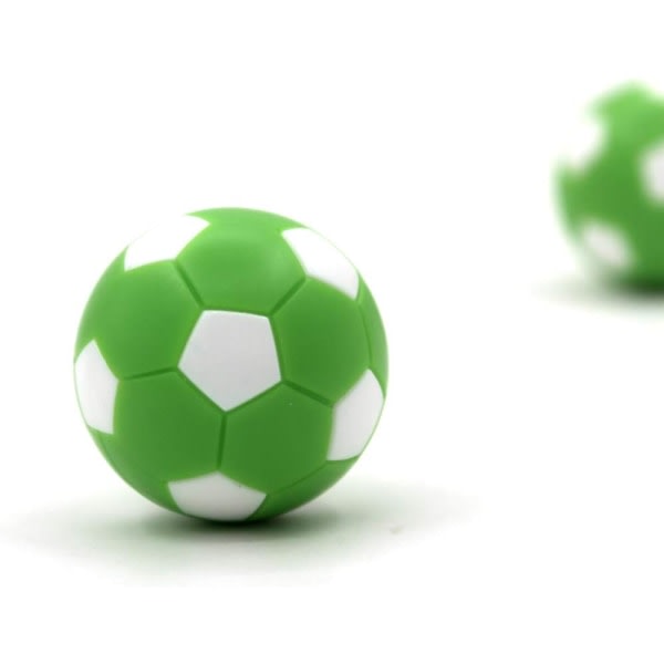 Ersättningsboll för bordsfotboll, fotboll, minifotboll 36 mm, officiell fotboll, flerfärgad fotbollstillbehörspaket med 12