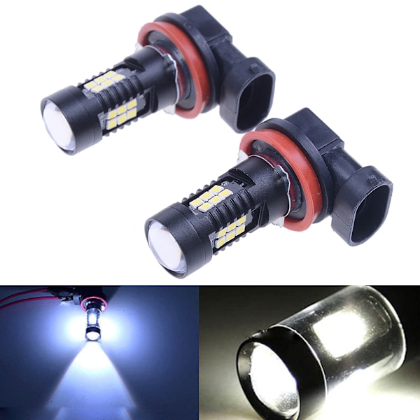 2x H8 H11 6000K 30W Høyeffekt Cree Led Dim tåkelys-XF3-