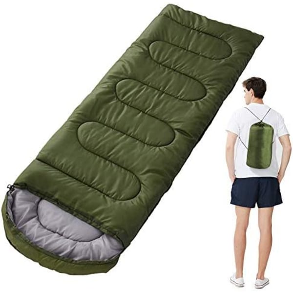 Sovepose - let, vandtæt, behagelig med en sæk