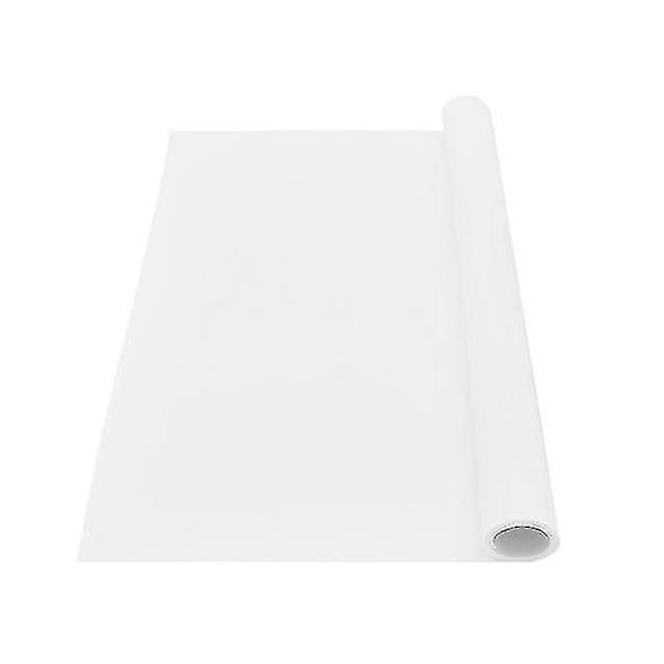 Extra stor silikonmatta, värmebeständig, vattentät, halkfri, köksbänkskydd, vinylhantverksmatta, bordsunderlägg White translucent White translucent 30 X 50 CM