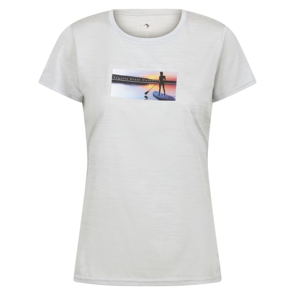 Regatta dame/dame Fingal VII Lake Marl T-shirt 24 UK Cybers Cyberspace 24 UK