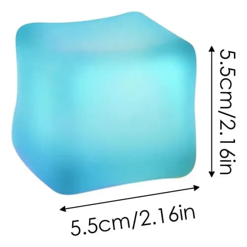 3 kpl Nee Doh Cube, Stressipallo Nee Doh Nice Cube-XF12-