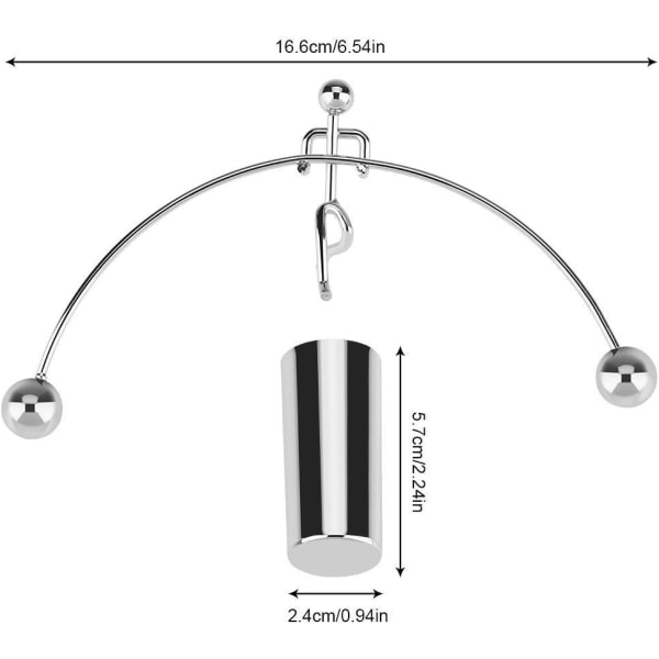 Balansboll leksak, 1 st Mini Newton Cradle Balansboll