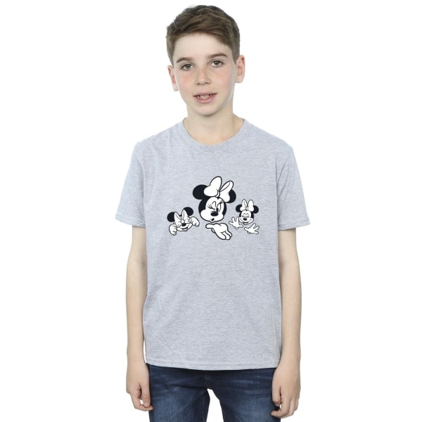 Disney Boys Minnie Mouse Three Faces T-shirt 9-11 Years Sports Grey 9-11 Years