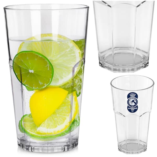 Uknuselig plastglass 370 ml-FF- 138