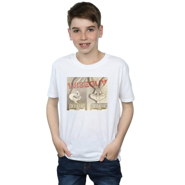 Looney Tunes Boys Wise Guy T-shirt 9-11 år Hvid 9-11 år