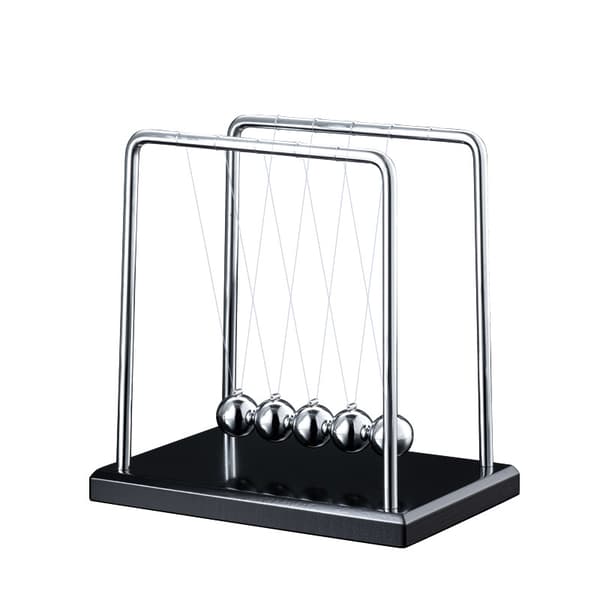 Newtons Pendel, Newtons Vugge - Newtons Pendelkuler Svinger-FF-