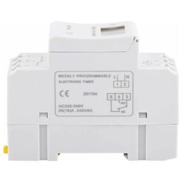 LCD Timer Veckovis Elektrisk Timer Programmerare Digital Timer Strömbrytare 15A (220V).pa-XS8-