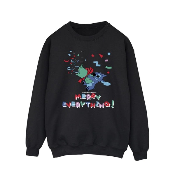 Disney Herre Lilo And Stitch Merry Everything Sweatshirt Sort XXL
