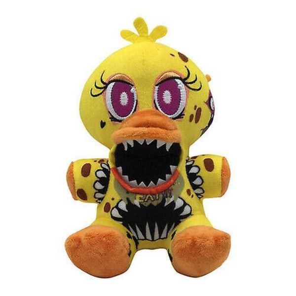 Fem Nätter Hos Freddy's Fnaf Skräckspel Barn Plushie Leksak Plyschdockor Present Topp Chica