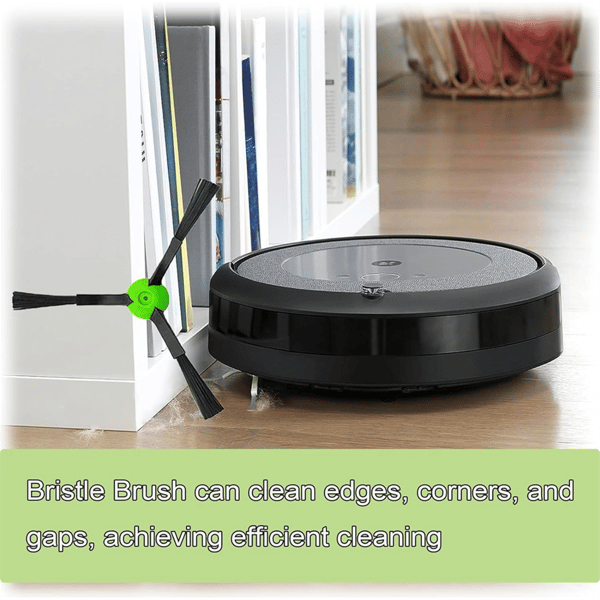 Sidebørster til iRobot Roomba E, I, & J Serien E5, E6, I1, I1+, I3, I3+, I4, I4+, I6, I6+, I7, I7+, I8, I8+, J7, J7+-FF-