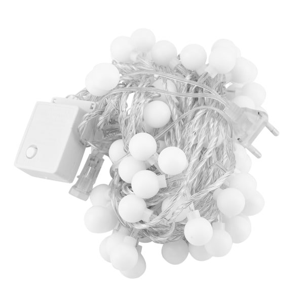 8,7M 100LED EU-kontakt AC220V Frostade bollar Form Utomhus
