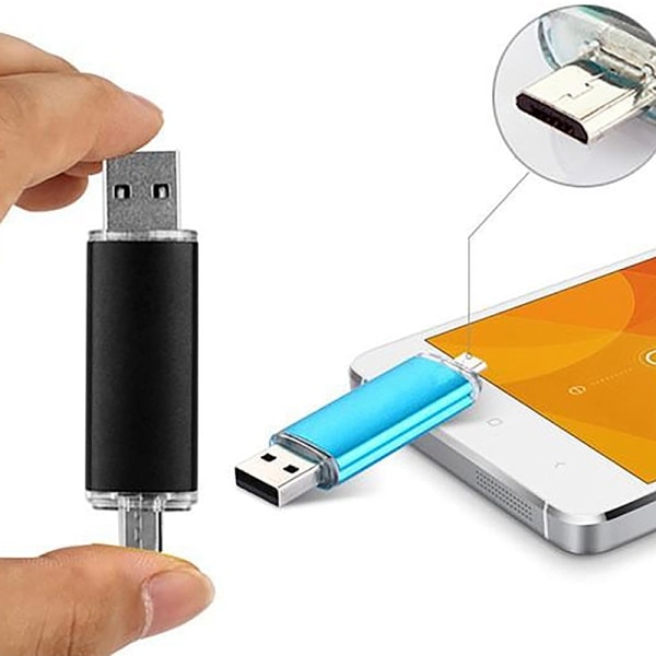 CDQ USB A USB-minne Höghastighets OTG Minne A2 64GB