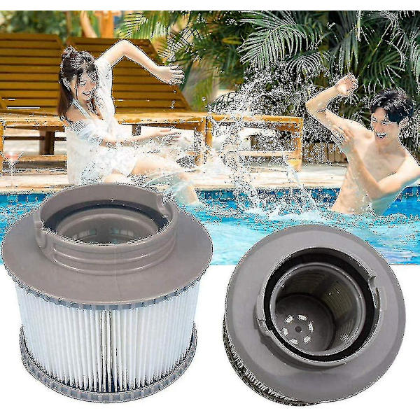 2024- Set med 8 ersättningsfilter för underhåll av din uppblåsbara pool Mspa eller jacuzzi Ruikalucky-xjw