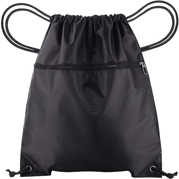 Rep Sports Gym Bag, Simning Vattentät Gym Bag med Dragsko Med Blixtlåsficka