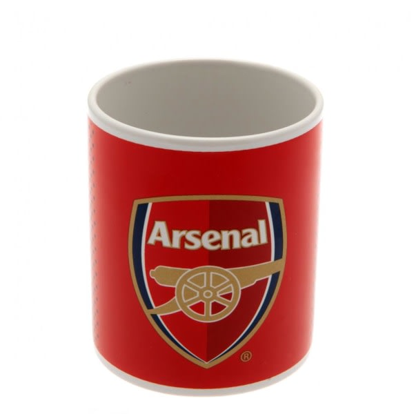 Arsenal FC Fade Design keramisk mugg i acetatlåda 9 x 8 cm Röd/B Röd/Vit/Marinblå 9 x 8 cm