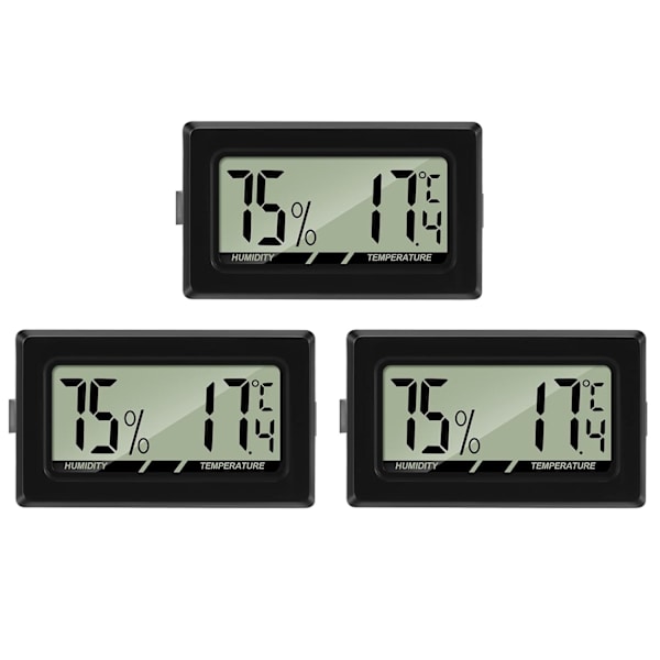 Digitalt termometer og hygrometer for drivhus-FF-