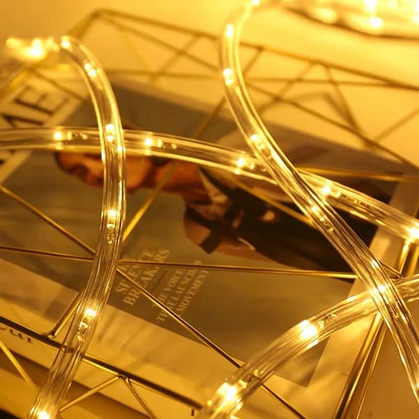 LED-slingor - 30M - Varmvit inomhus/utomhus - IP44 - Ljusslinga-FF-