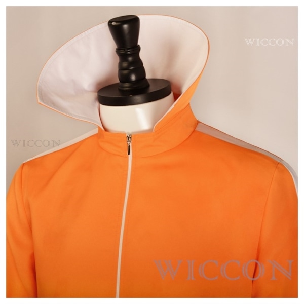 Filmvektor Cosplay Kostume Orange Jakke Bukser Briller Kostume Sæt Svampe Paryk Halloween Udklædning Sæt Festdragt XXXL-WELLNGS XXXL XXXL Costume and wig