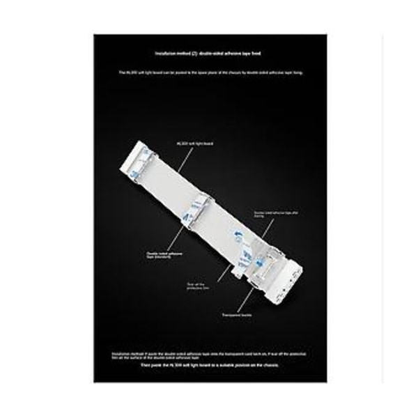 Rgb 24pin Moderkorts Förlängningssladd Argb Pc Chassi Led Ljusramp 5v 3pinx2+4pin Datorlampa S