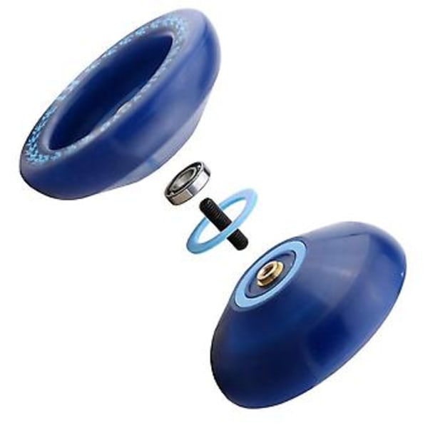 Responsiv Yoyo K1-plus Med Yoyo-påse + 5 Snören Och Yo-yo Handske Gåva, blå