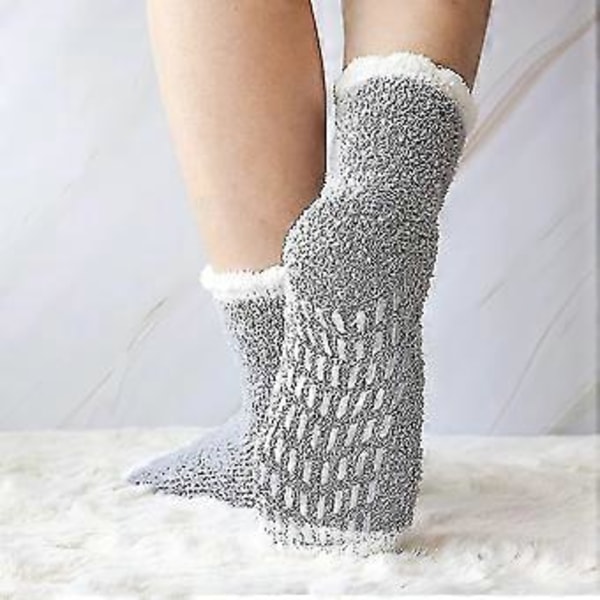 Skridsikre dame fleece termiske vintervarme dame gave