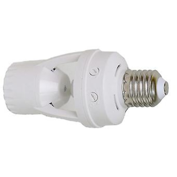 E27 Led 220v Ruuvikantainen Led-lamppu Pir Infrapuna Liiketunnistinlampulla ja Kytkinpistorasialla Identif