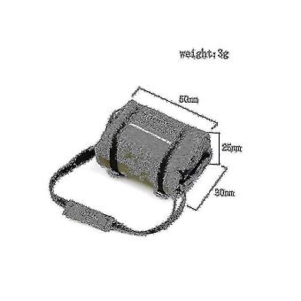 5 st Förvaringsväska Takväska Sovsäck Bagagenät Spade Dekoration För Trx4m Axial Scx24 1/18 1/2