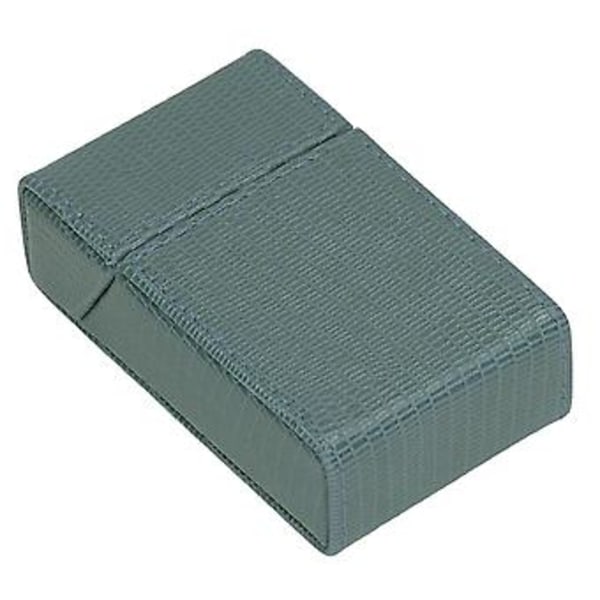 Cigarettetui med ödledesign i PU-läder, förvaringsfodral för cigarettpaket för kvinnor och män, grön
